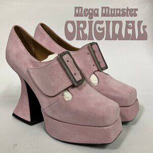*BRAND NEW!* Fluevog 2018 Mega Munster ORIGINAL, Pink, Size 9 (best for 8.5)!
